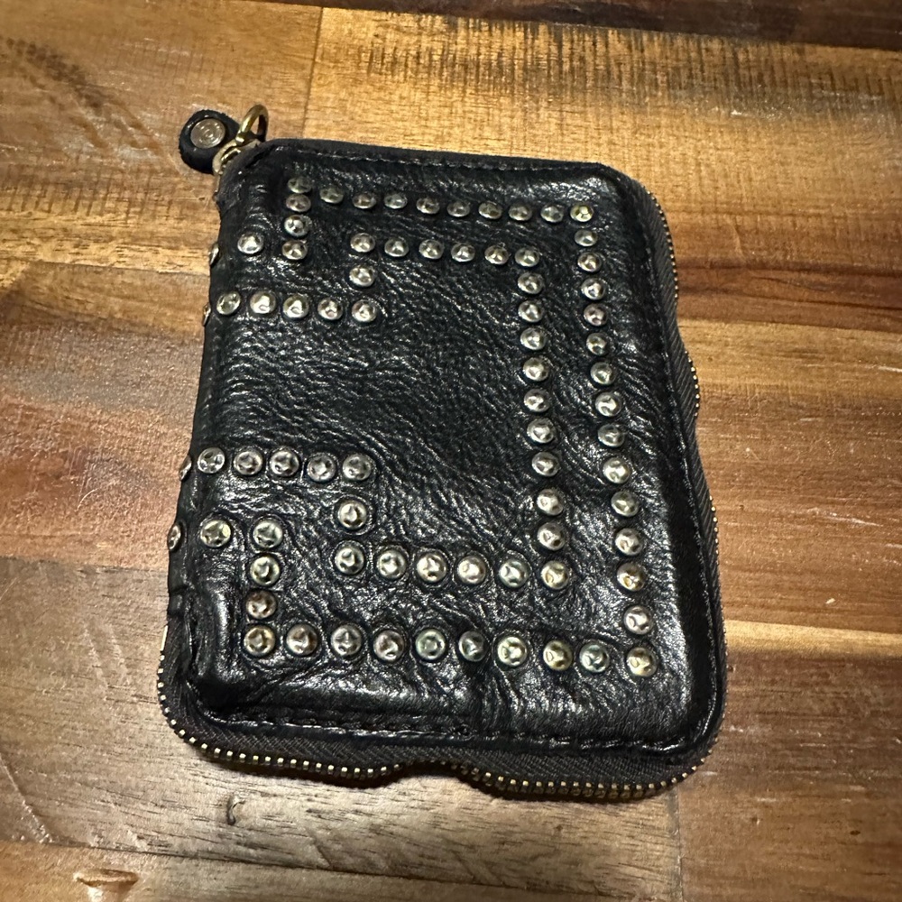 Campomaggi Leather Bifold Zipper Wallet
